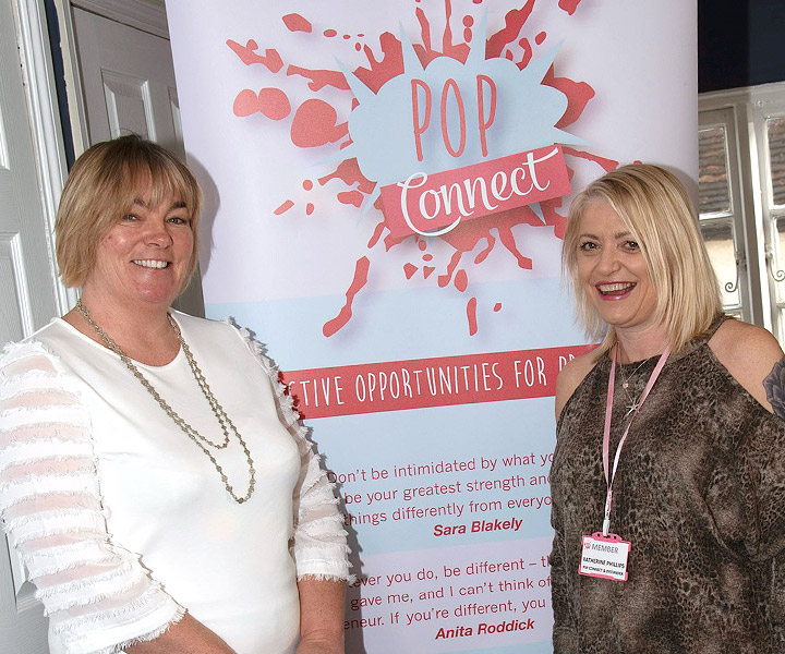 ladies at business networking bishops stortford